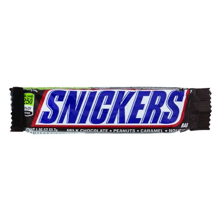 SNICKERS Milk Chocolate Peanuts Caramel and Nougat Candy Bar 1.86 oz 256479